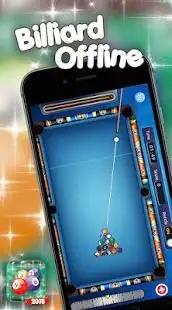Pool Billiard Offline - FREE Offline Billiard Game Screen Shot 0