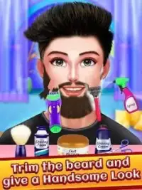Celebrity Beard Salon Makeover - Indian Salon Game Screen Shot 2