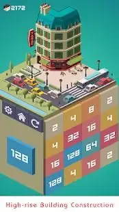 City 2048 - Build Town Puzzle Screen Shot 1