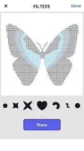 Pixel Art - Coloring Butterfly Screen Shot 1