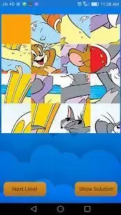Puzzle Game with Tom and Jerry Screen Shot 2
