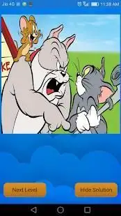 Puzzle Game with Tom and Jerry Screen Shot 0