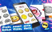 Emoji Art - Pixel Art Coloring Book Screen Shot 4