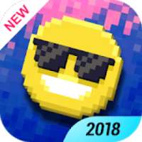 Emoji Art - Pixel Art Coloring Book