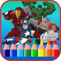 Avengers Hero Coloring