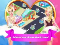 Pretty Ballerina New Fashion Girl Star ❤Free Games Screen Shot 2