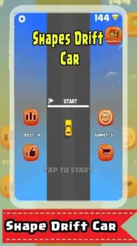 Shapes Drift Car - Drift Simulator Game Screen Shot 3