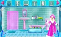 ice princess dream doll house: desain interior Screen Shot 10