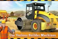 Real Road Construction Simulator - Excavator Games Screen Shot 4