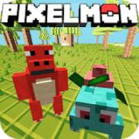 Free Pixelmon Story Mod: Craft & Build Pixel World