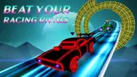 Neon Car Racing Game 2018 – High Speed Rider Screen Shot 4