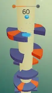 helix ball jumping 3D Screen Shot 0