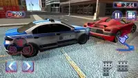 Police car simulator drift Driving 2018 Screen Shot 2