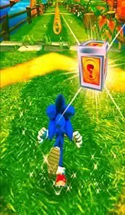 Super Sonic Run Game Screen Shot 1