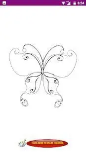 Butterfly Coloring Screen Shot 4