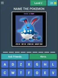 Pokemon Go - Guess The Names - Gen 2 Screen Shot 15
