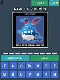 Pokemon Go - Guess The Names - Gen 2 Screen Shot 5