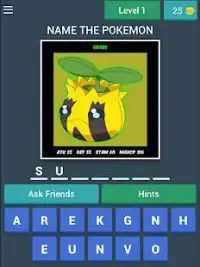 Pokemon Go - Guess The Names - Gen 2 Screen Shot 18