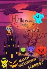 Halloween Candies Crush Screen Shot 1
