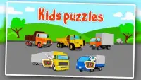 Kids Puzzles – Trucks Screen Shot 9
