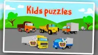 Kids Puzzles – Trucks Screen Shot 14