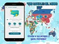 Quiz Capitales del mundo 2020 Screen Shot 0