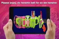 DX simulation belt for henshin Ex-aid Screen Shot 1