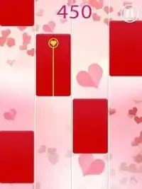Cinta Piano Ubin Berwarna merah muda Butterfly2018 Screen Shot 1