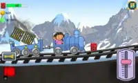 Super Dora Train Kids - dora games free Screen Shot 1