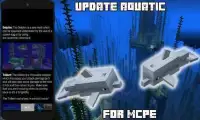 Addon Update Aquatic for MCPE Screen Shot 4