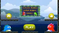 Classic Bubble Super Bobble Game Screen Shot 1