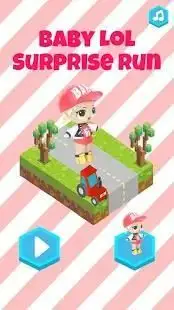 Baby Lol - Surprise pixel doll (Run game for kids) Screen Shot 7