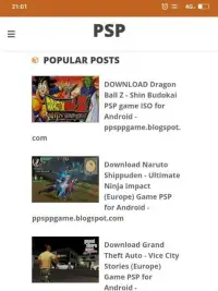 Games PSP Terbaru Screen Shot 5