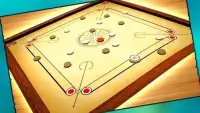 Real Carrom Pro 3D Deluxe : Free Carrom Board Game Screen Shot 1