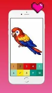 Pixi Color : Pixel Art Coloring Book by number Screen Shot 7