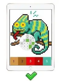Pixi Color : Pixel Art Coloring Book by number Screen Shot 4