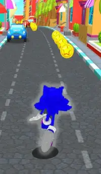 Subway Sonic Jungle: 3d Runner Jump Hedgehog 2020 Screen Shot 2