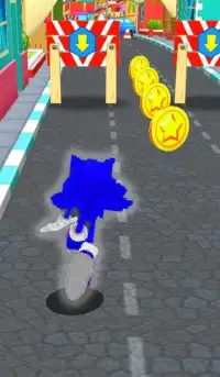 Subway Sonic Jungle: 3d Runner Jump Hedgehog 2020 Screen Shot 0