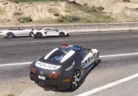 Real Desert Police Car Simulator 2019 3D Screen Shot 0