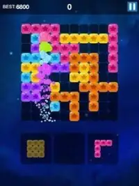 10x10 Star World Pop - Color Square Puzzle Fit Screen Shot 2