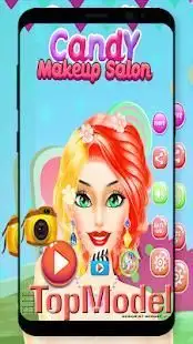 Candy Makeup Spa : Beauty Salon Games For Girls Screen Shot 7
