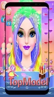 Candy Makeup Spa : Beauty Salon Games For Girls Screen Shot 5