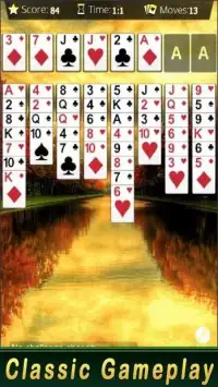 Solitaire: Spider FreeCell Classic Screen Shot 1