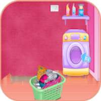 Cleaning Home Princess - girls games