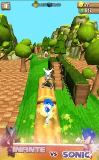 Super Sonic Classic Shadow Jungle Adventures 2 Screen Shot 1