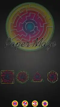 Paper Maze for kids, real fun of labyrinths. Screen Shot 7