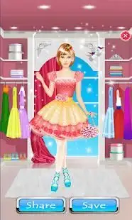 College Girl Princess Dress Up Game For Girls Screen Shot 0