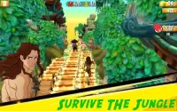 Tarzan Banana Runner Jungle Dash Screen Shot 1