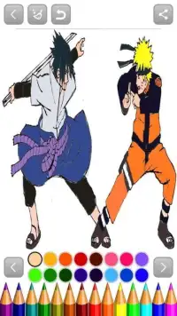Naruto and Boruto coloring Screen Shot 2