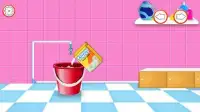 Laundry Games For Girls Washing Games:Ironing Game Screen Shot 1